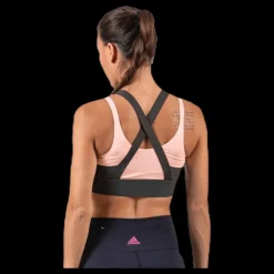 adidas All Me Layered Bra Green Blå Discount