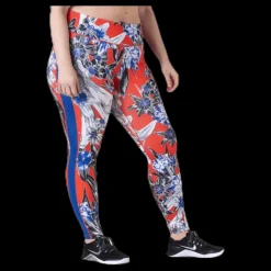 Nike All-In Tight Plus Hyp Femme Orange/Black Flerfärgad Online
