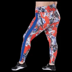Nike All-In Tight Plus Hyp Femme Orange/Black Flerfärgad Online
