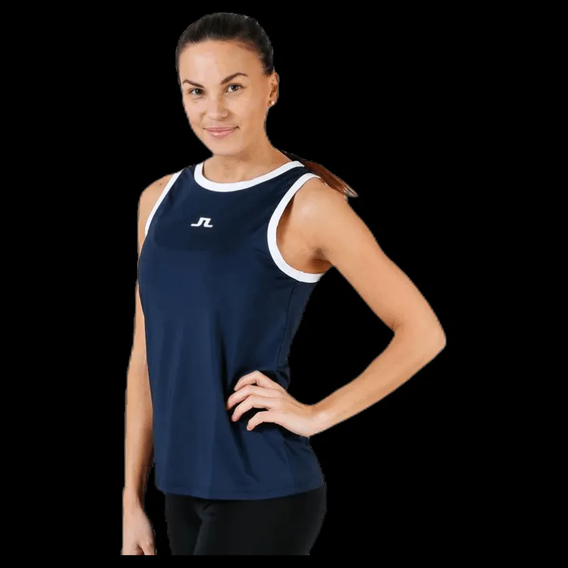 J.Lindeberg Ally Poly Jersey Blue Blå Discount