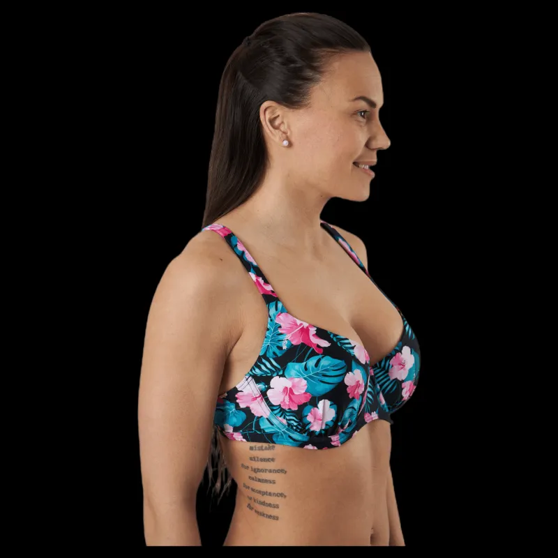 New Abecita Aloha Tropica Padded Wire Bra Patterned Mönstrad