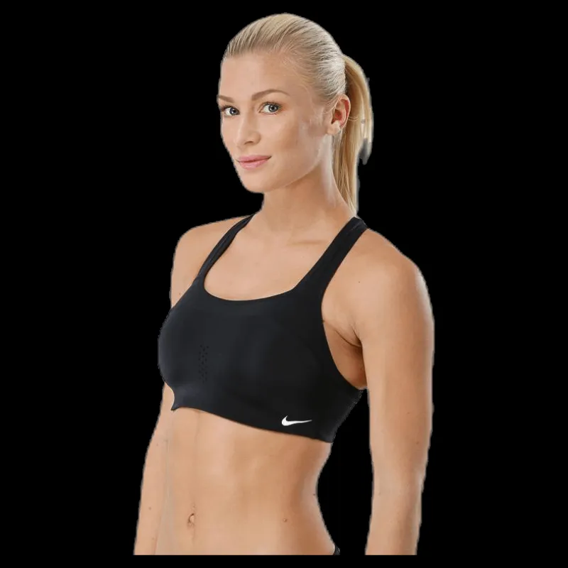 Clearance Nike Alpha Bra White/Black Svart