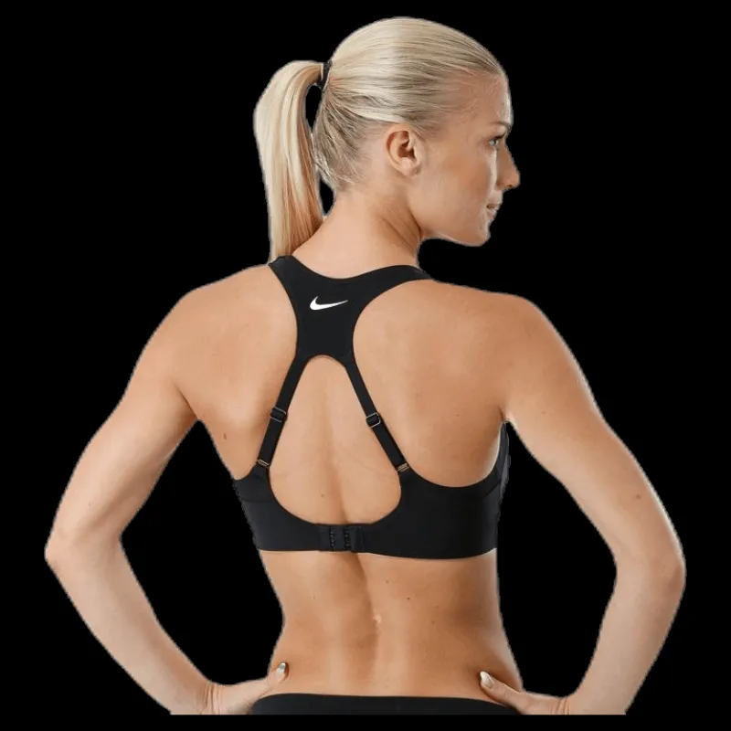 Clearance Nike Alpha Bra White/Black Svart