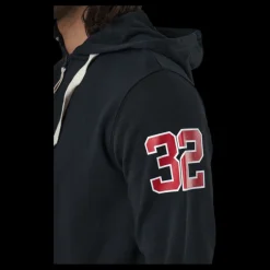 Nonation Alpha Full Zip Hood Black Svart Clearance