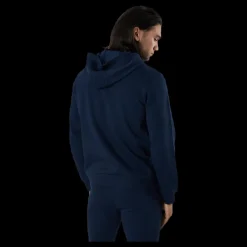 Nonation Alpha Full Zip Hood Blue Blå