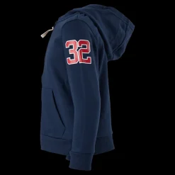 Best Nonation Alpha Full Zip Hood Blue Blå