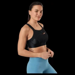 Clearance Nike Alpha UltraBreathe Bra Black/Grey Svart