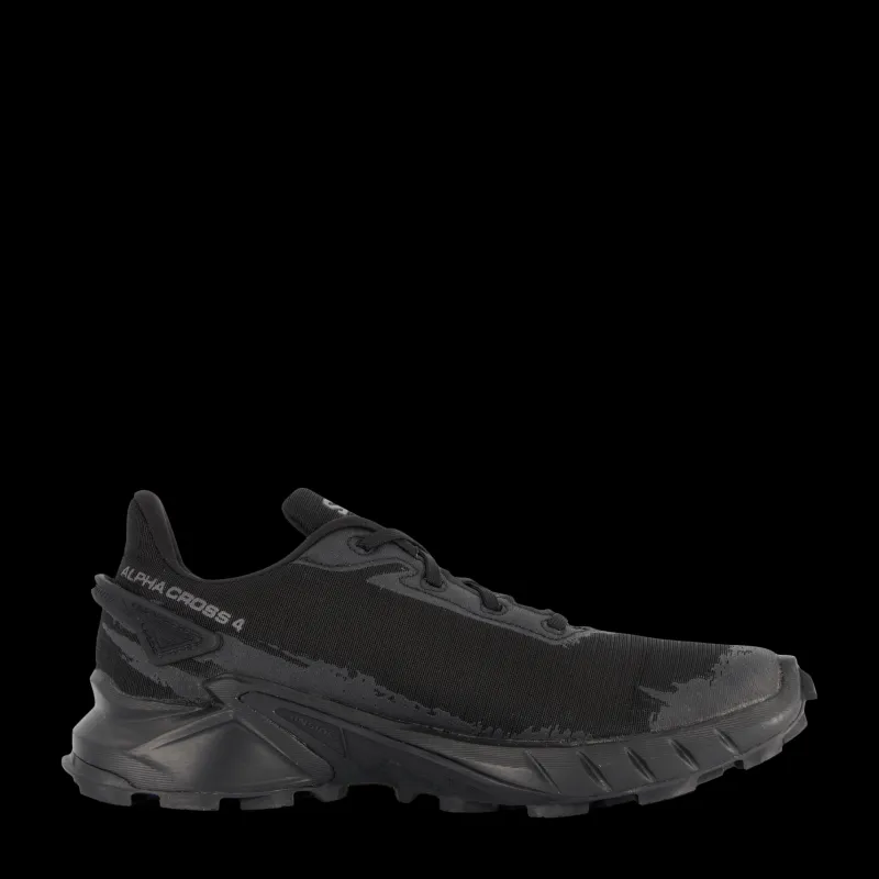 Salomon Alphacross 4 Gtx W Black/black/black Svart New