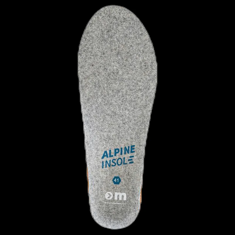 New Ortho Movement Alpine Insole Black Svart
