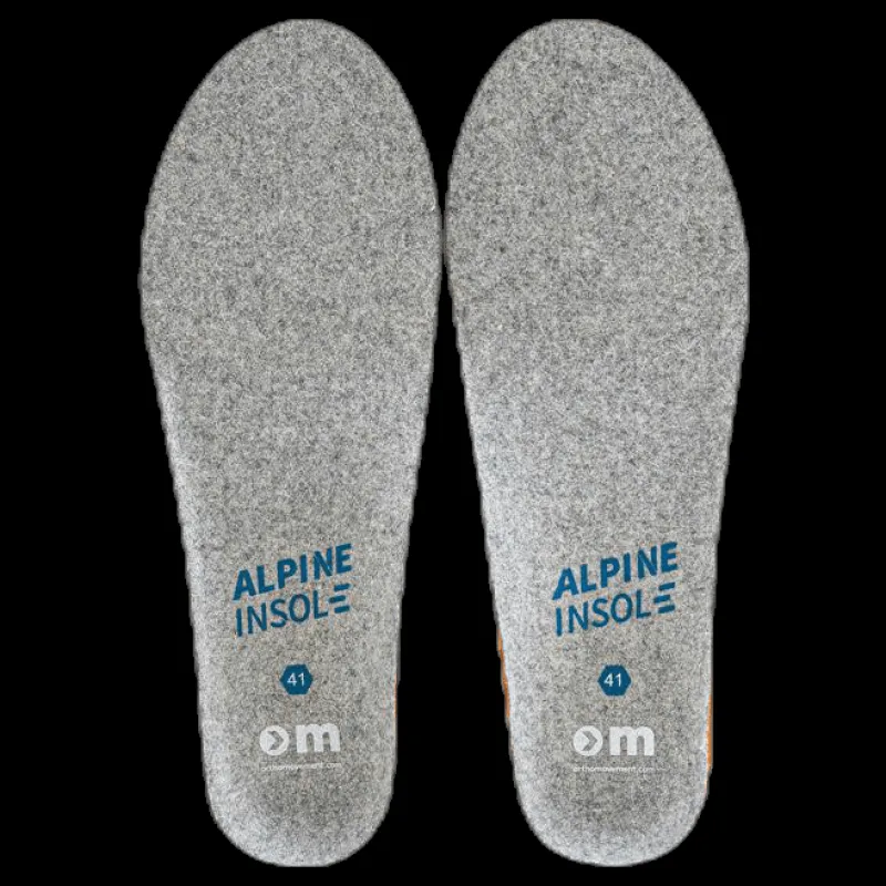 New Ortho Movement Alpine Insole Black Svart