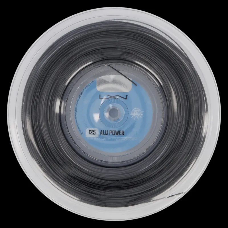 Wilson Alu Power 125 Reel Black Svart