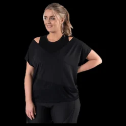 BLACC Alula Plus Size Tee Black Svart New
