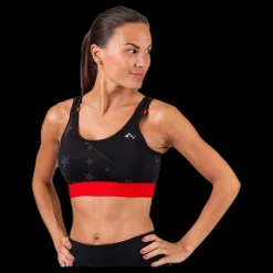 Sale Only Play Alya Aop Sports Bra Black Svart
