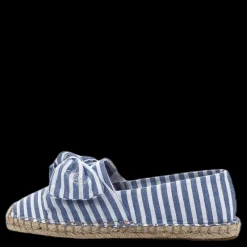 Online Svea Amanda Knot Espandrillo Blue/White Blå och Vit