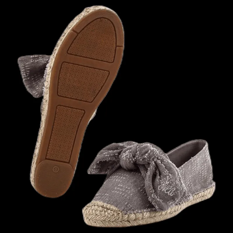 Svea Amanda Knot Espandrillo Grey/Beige Grå och Beige Online