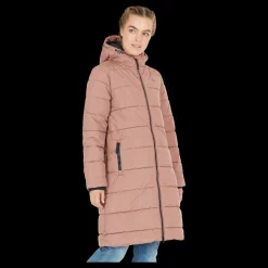 Whistler Amaretto W Long Puffer Jacket Cognac Outlet