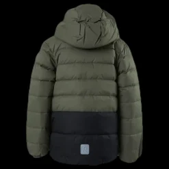 Reima Amund Down Jacket Green/Grey Grön och Grå Discount