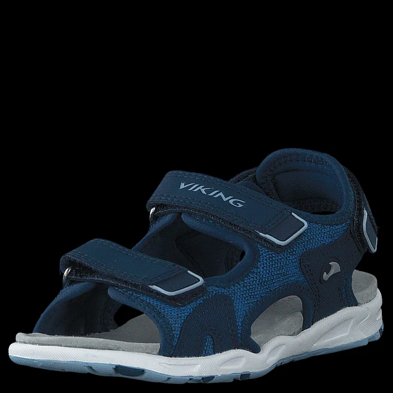 Sale Viking Anchor Sandal 3V Light Blue/Navy Blå
