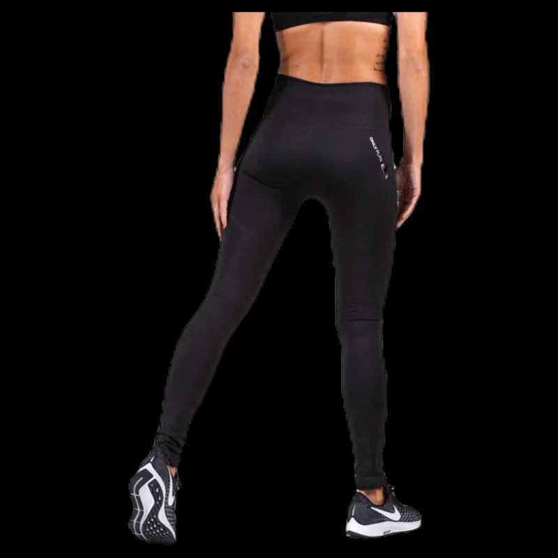 Best Only Play Andrea Circular Tights Black Svart