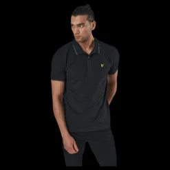 Discount Lyle & Scott Andrew Polo Black Svart