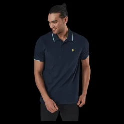Lyle & Scott Andrew Polo Blue Blå