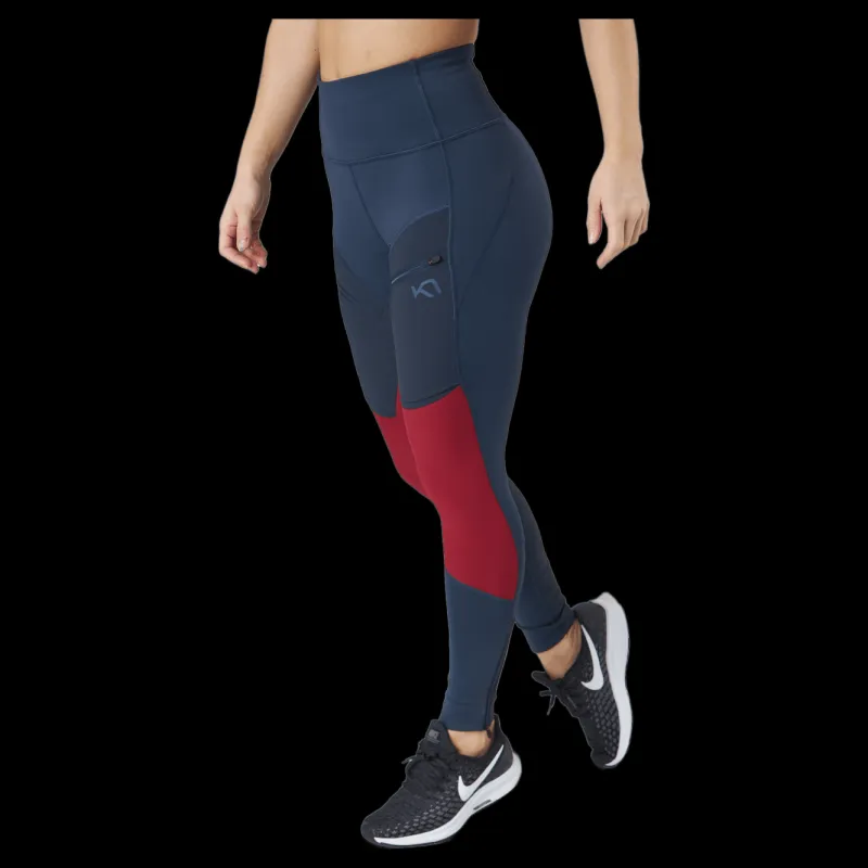 Hot Kari Traa Ane Hiking Tights Marin Blå