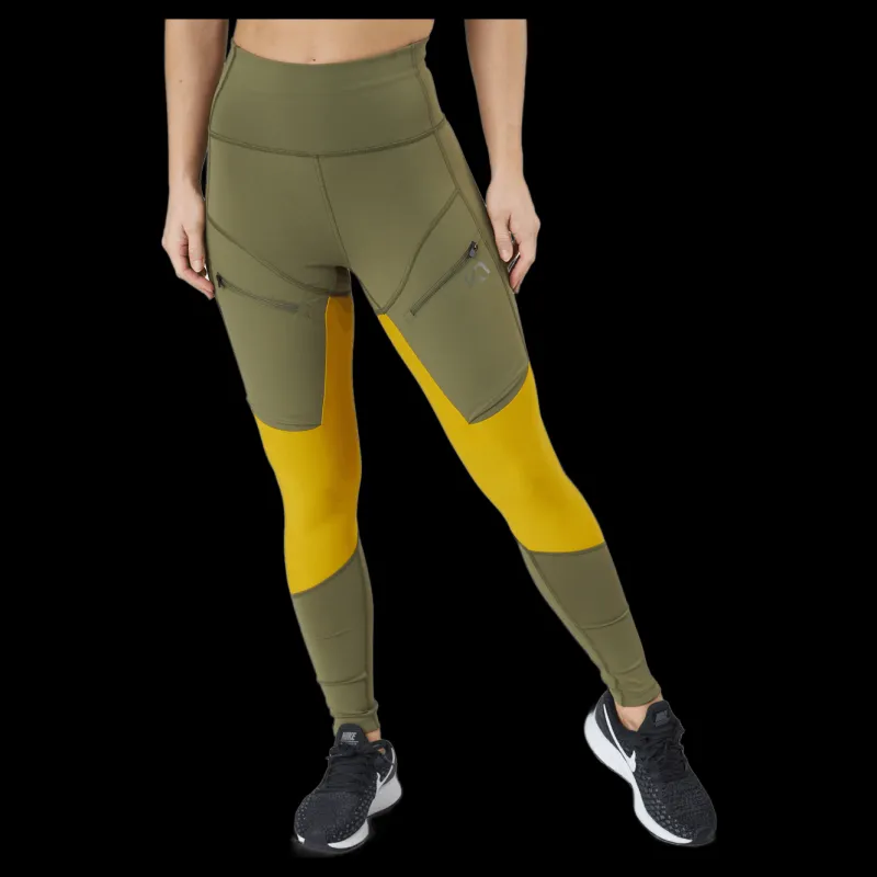 Kari Traa Ane Hiking Tights Palm Grön Best