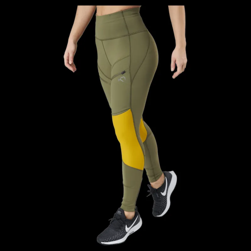 Kari Traa Ane Hiking Tights Palm Grön Best