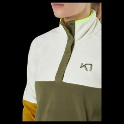 Kari Traa Ane Midlayer Nwhite Blå och Vit Clearance