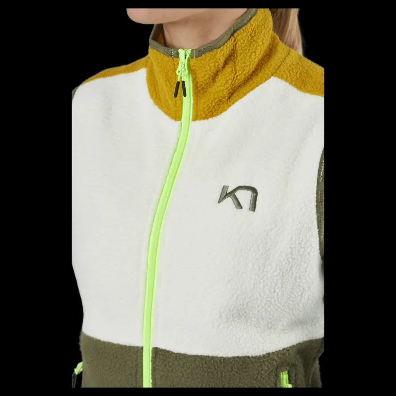 Clearance Kari Traa Ane Midlayer Vest Nwhite
