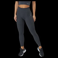 Famme Anfrag Tights 2 Dark Grey Svart Outlet