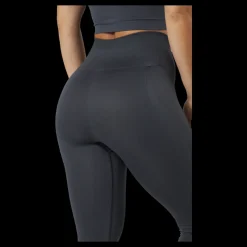 Famme Anfrag Tights 2 Dark Grey Svart Outlet
