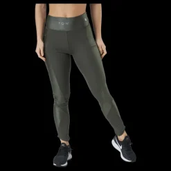 Hot BOW19 Angie Tights Army Green Svart