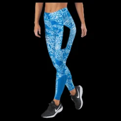 Only Play Angilia Life Aop Training Tights Blue Blå Sale