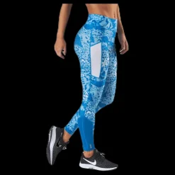 Only Play Angilia Life Aop Training Tights Blue Blå Sale
