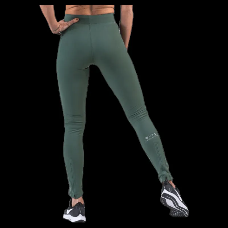 Hot Wyte Anja Shield Tights Green Grön