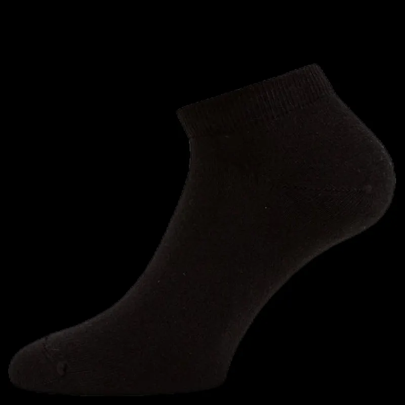Clearance Resteröds Ankle Socks Bamboo 5-pack Black Svart
