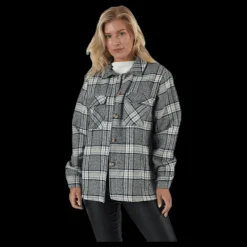 Pieces Anne Shacket D2D Patterned Online