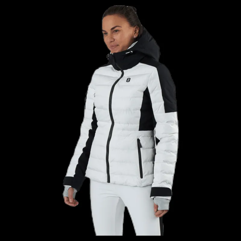 New 8848 Altitude Anoesjka Jacket White Vit