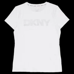 DKNY Sport Arched Dkny Rhinestone Ombre L White/silver Vit