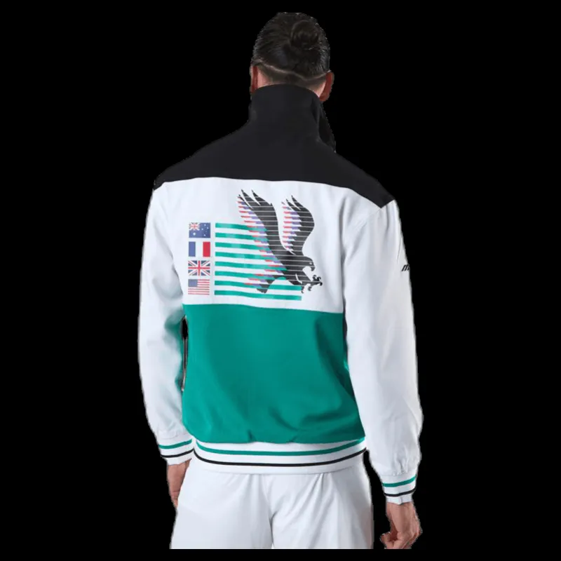 New Mizuno Archive Jacket White Vit
