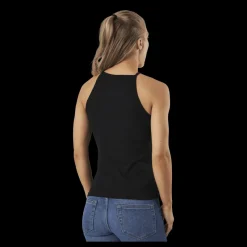 Pieces Ardena Strap Top 2 Pack Kac Black Svart Discount