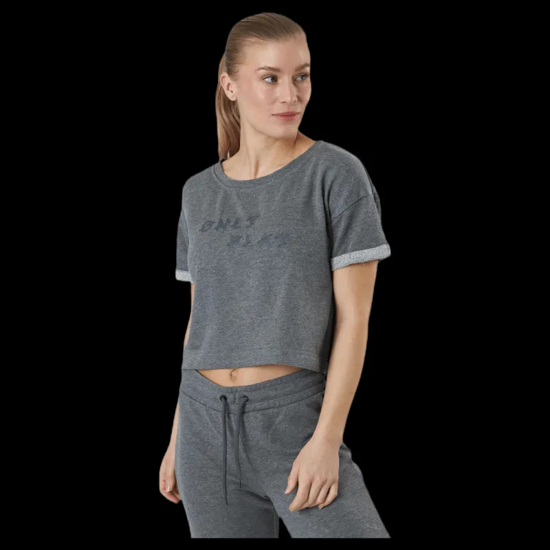 Only Play Aretha Ss Swt Grey Grå Clearance