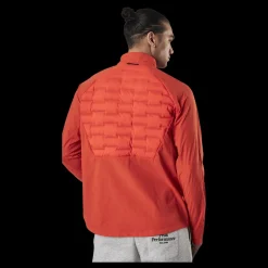 Clearance Peak Performance Argon Swift Hybrid Jacket Orange/Grey Orange och Grå