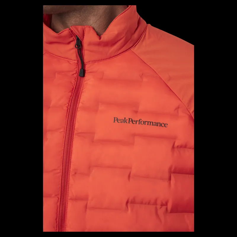 Clearance Peak Performance Argon Swift Hybrid Jacket Orange/Grey Orange och Grå