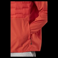 Clearance Peak Performance Argon Swift Hybrid Jacket Orange/Grey Orange och Grå