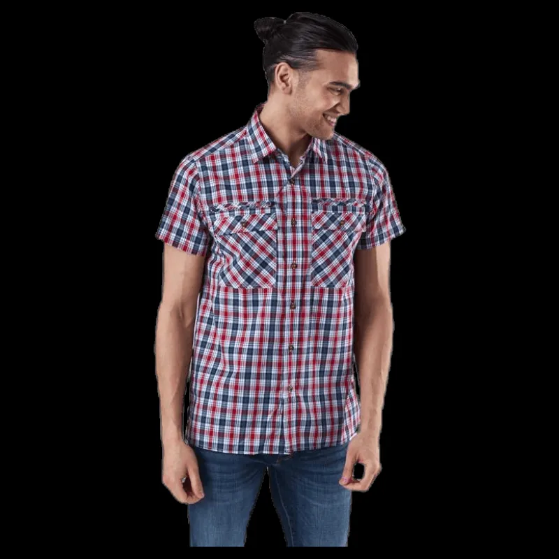 Tuxer Arizona Shirt Blue/Red Blå och Röd Outlet