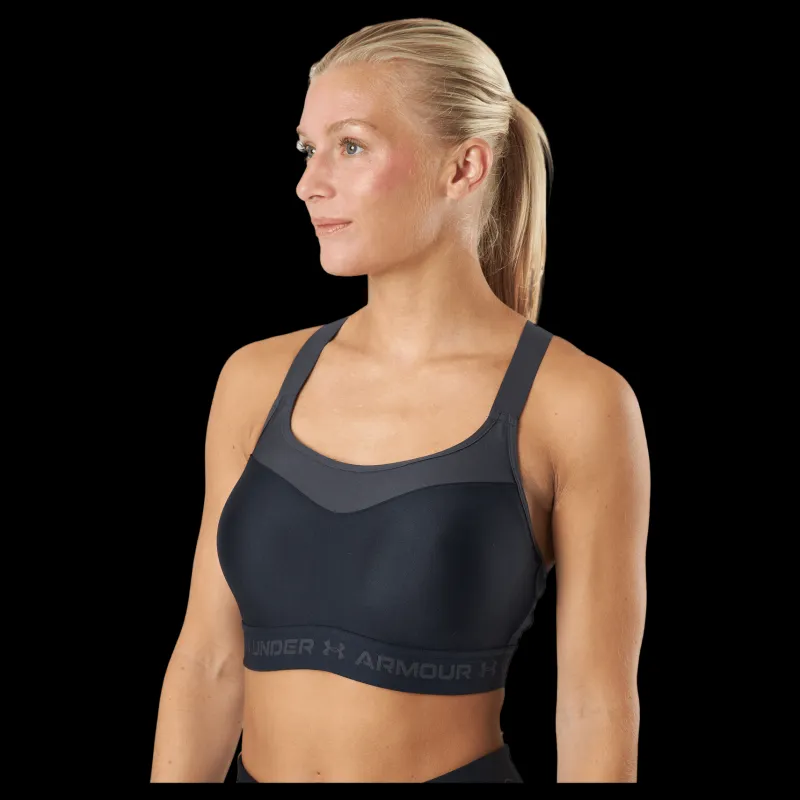Clearance Under Armour Armour High Crossback Bra Black Svart