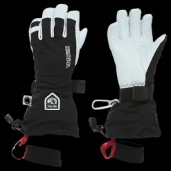 Hestra Army Leather Heli Ski Black Svart Sale