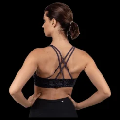 Discount BLACC Asana Top Purple Lila